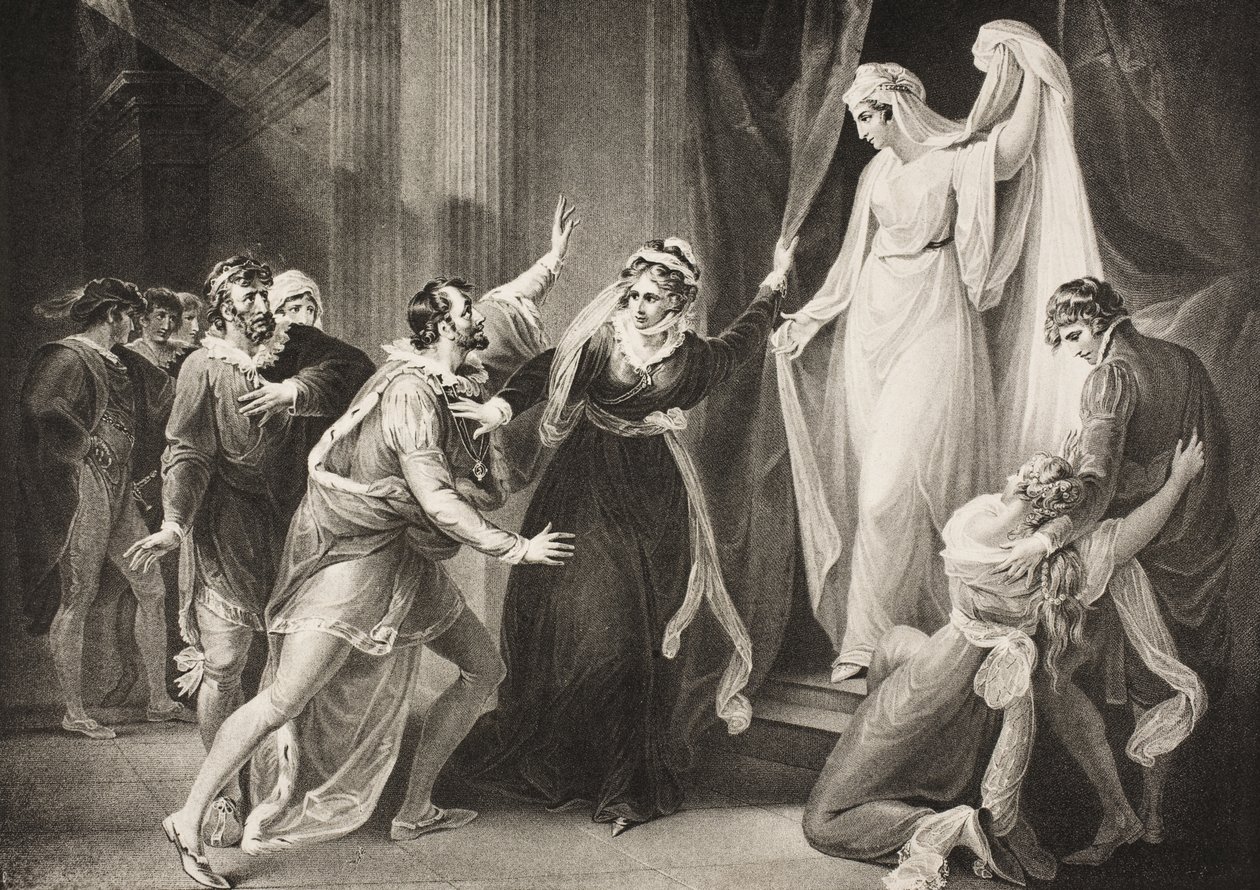 Et kapel i Paulinas hus, Akt V, Scene III, fra 