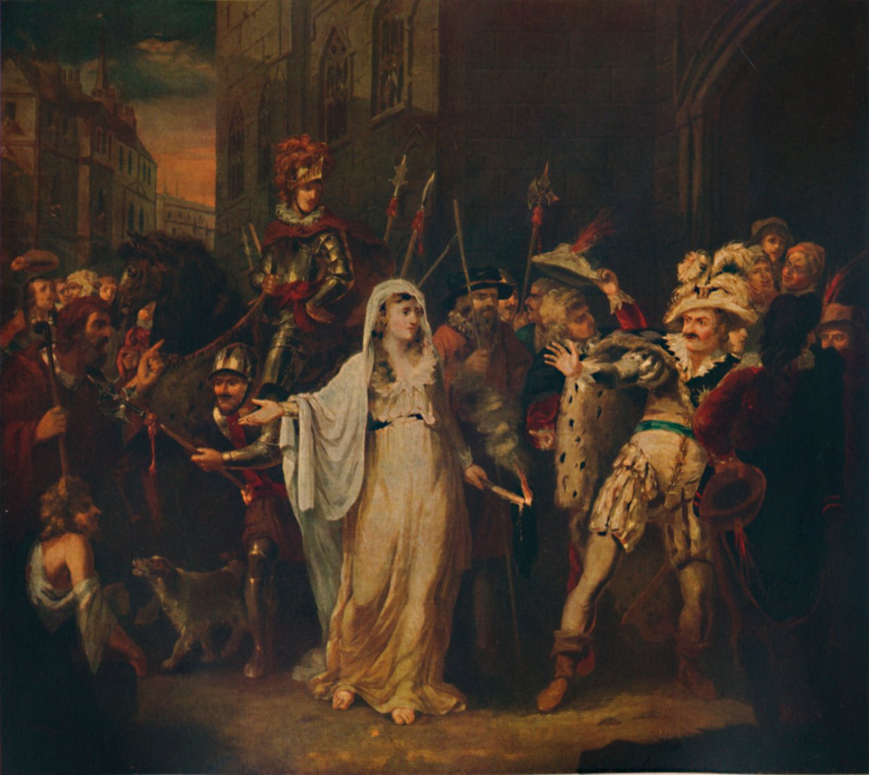 Jane Shore, 1700-tallet, 1935 af William Hamilton