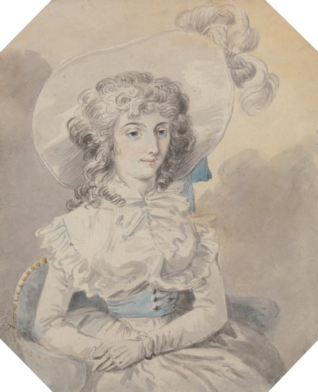 Frøken Charlotte Sandby af William Hamilton