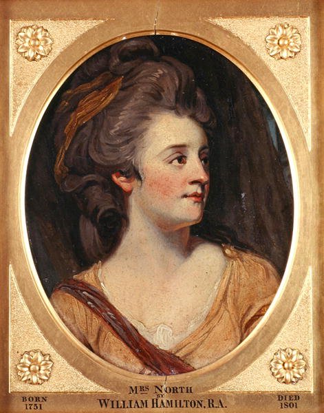Mrs North (olie på lærred) af William Hamilton