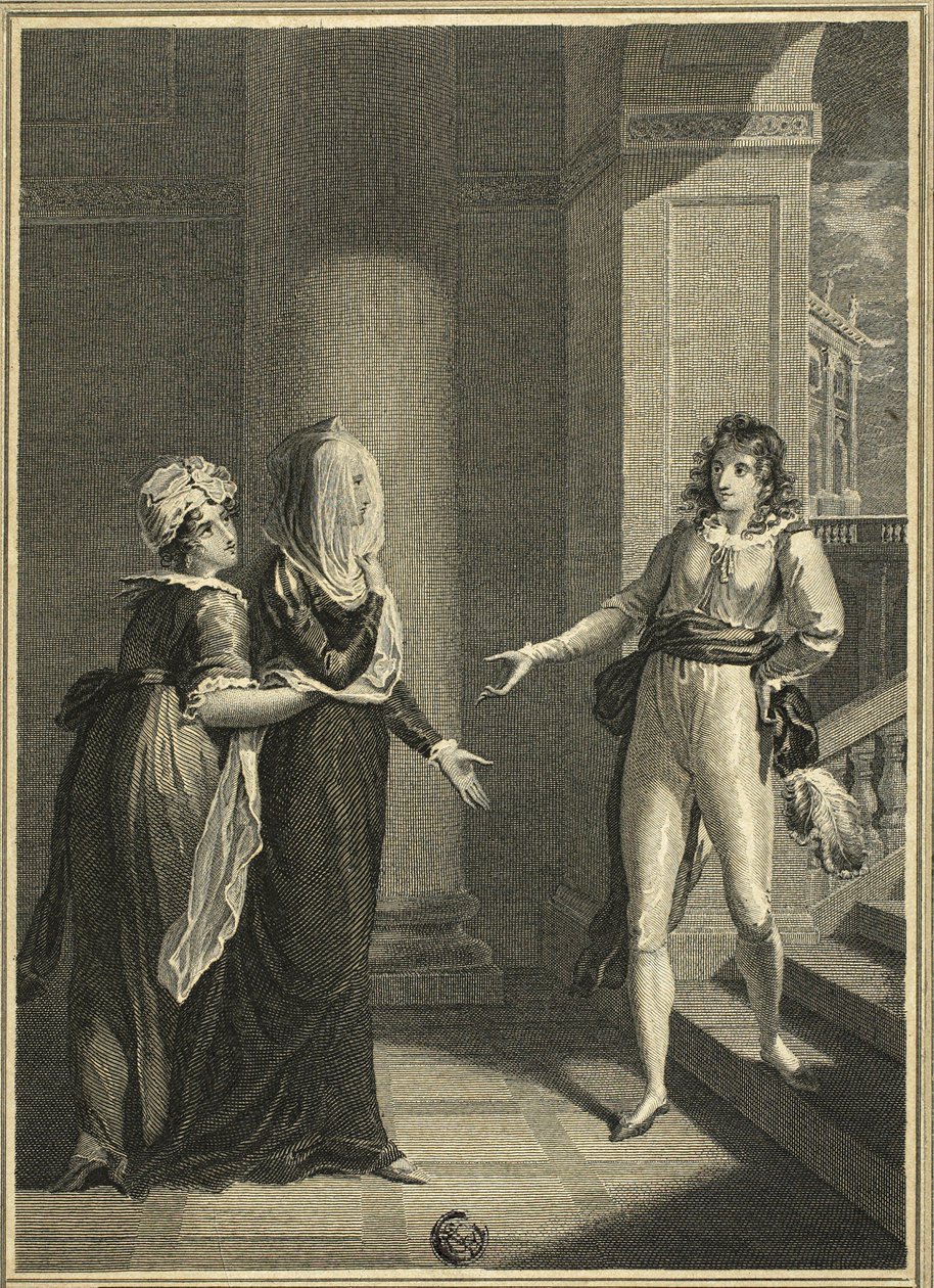 Olivia og Viola af William Hamilton