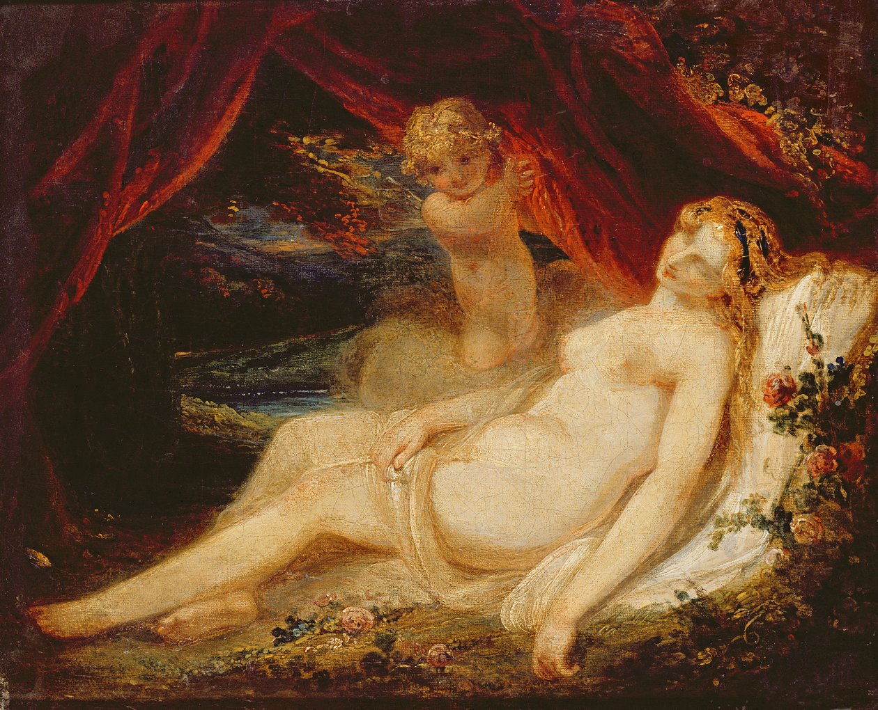 Venus og Putto af William Hamilton