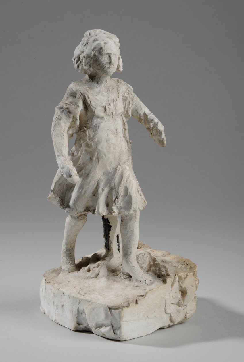 Maquette for Figure of a Girl Running (gips) (se også 440337) af William Hamo Thornycroft