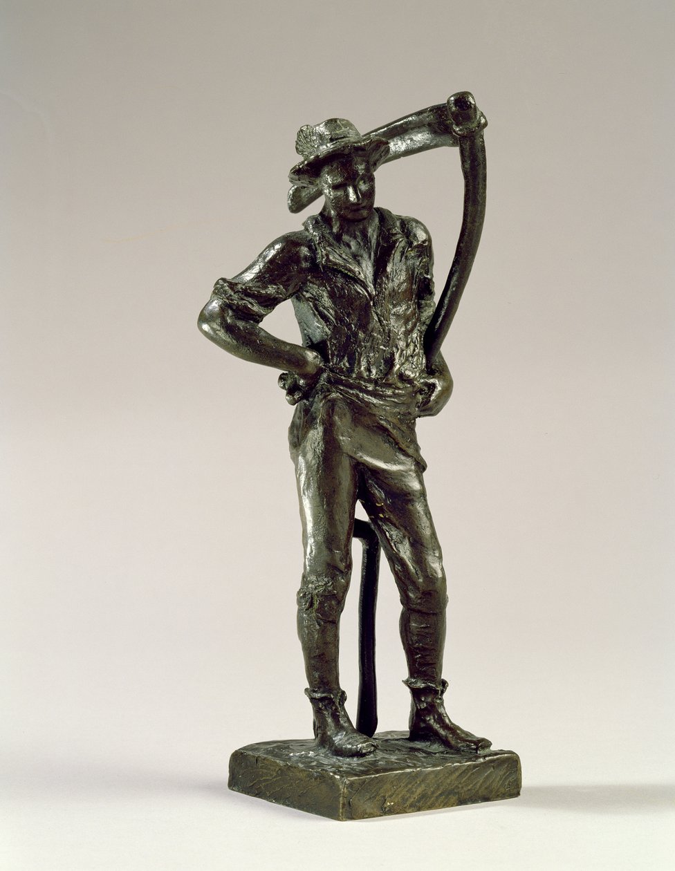Maquette til Plæneklipperen af William Hamo Thornycroft