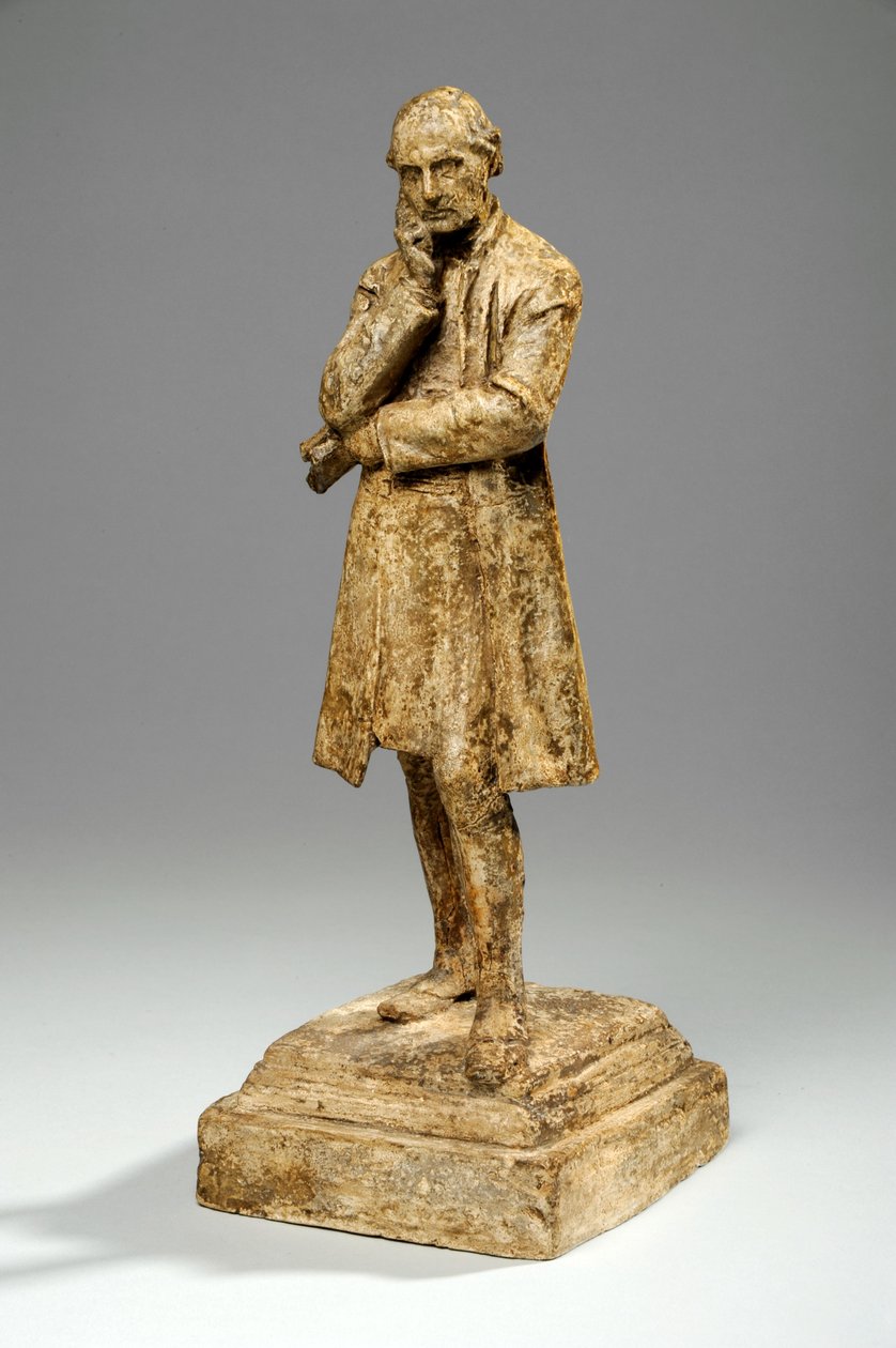 Maquette for William Conyngham, 4. baron Plunket, ærkebiskop af Dublin, ca. 1905 (gips) af William Hamo Thornycroft