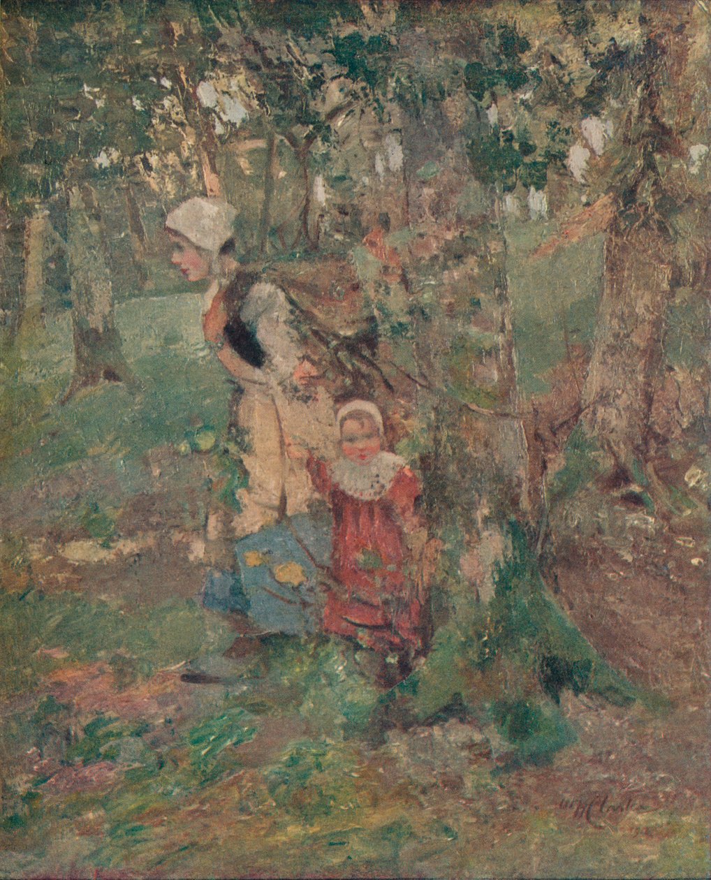 The Edge of the Wood, c1916 af William Hanna Clarke