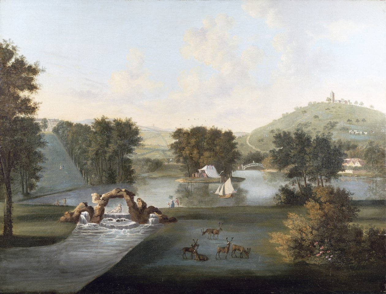 West Wycombe Park af William Hannan