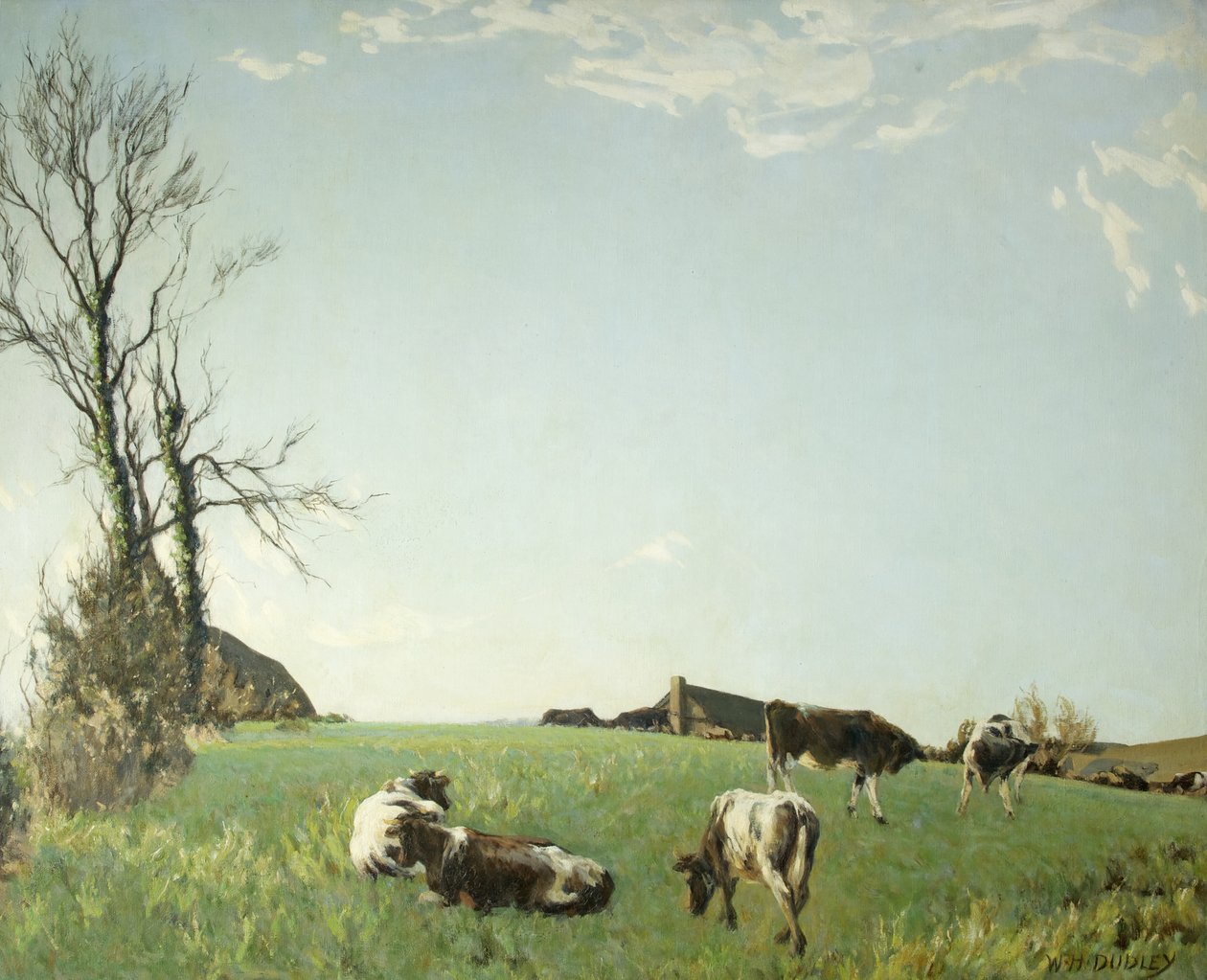 Sølv morgen af William Harold Dudley