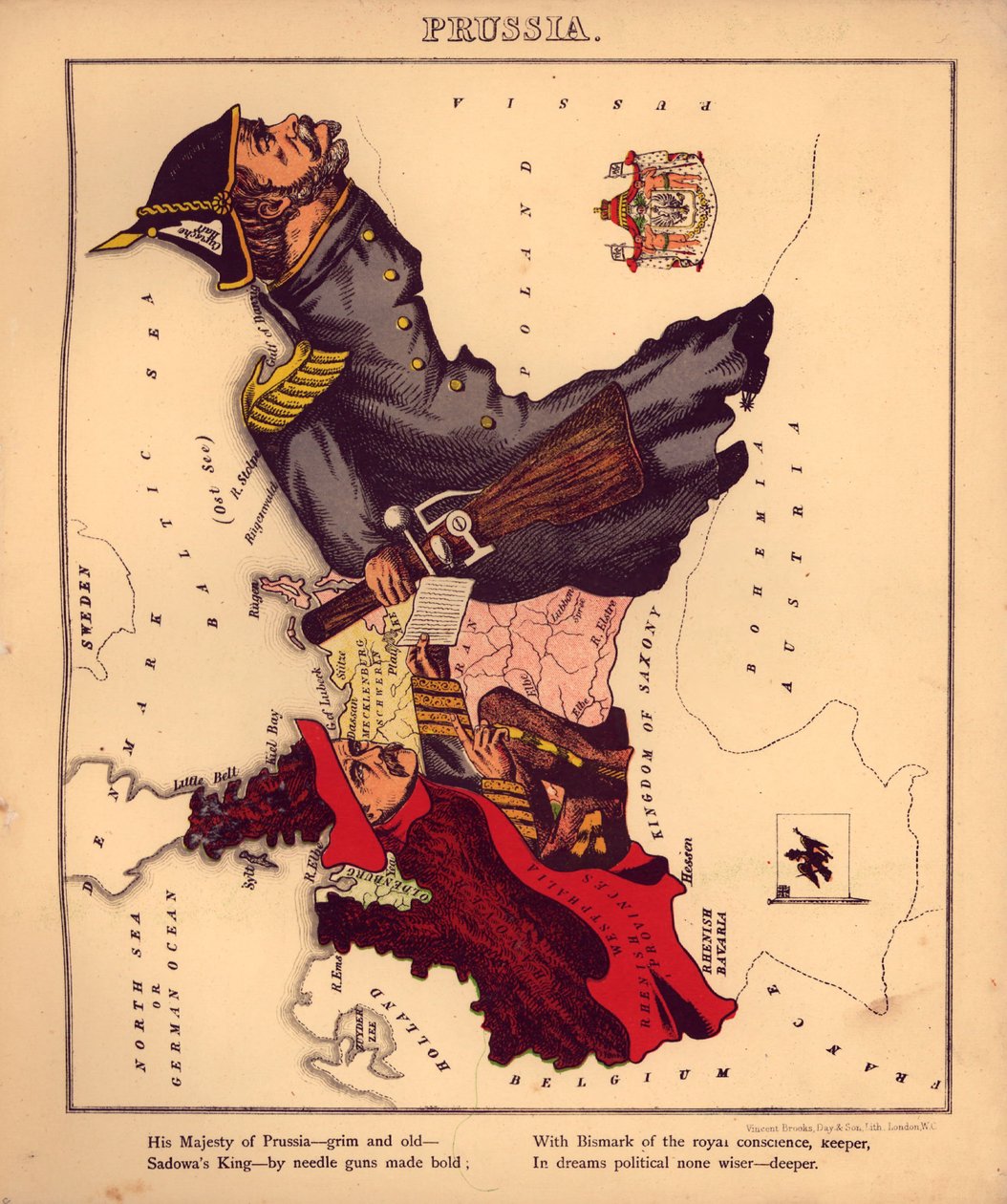 Geographical fun - being humorous outlines of various countries, with an introduction and descriptive lines LOC 84675540-13 af William Harvey