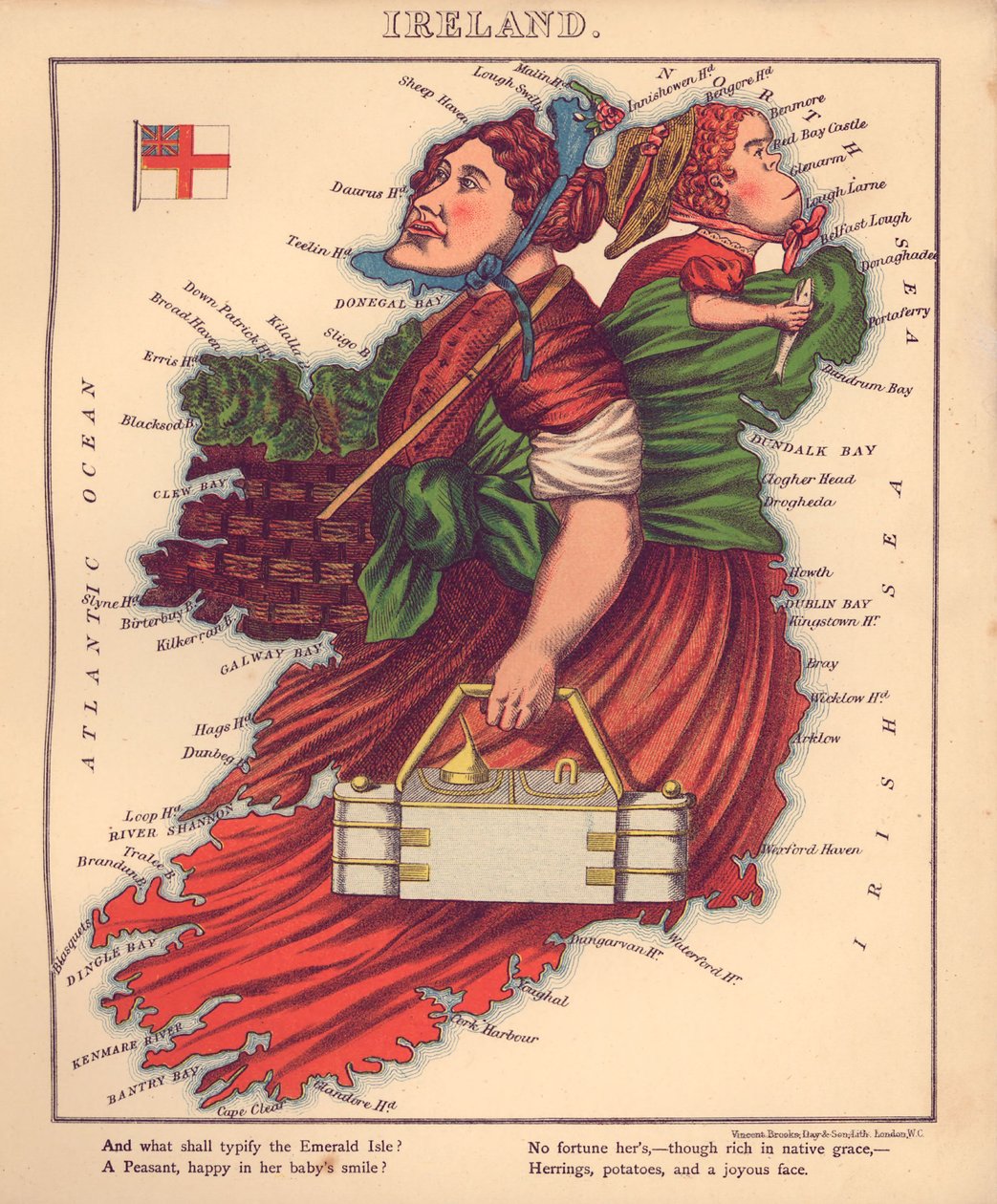 Geographical fun - being humorous outlines of various countries, with an introduction and descriptive lines LOC 84675540-9 af William Harvey