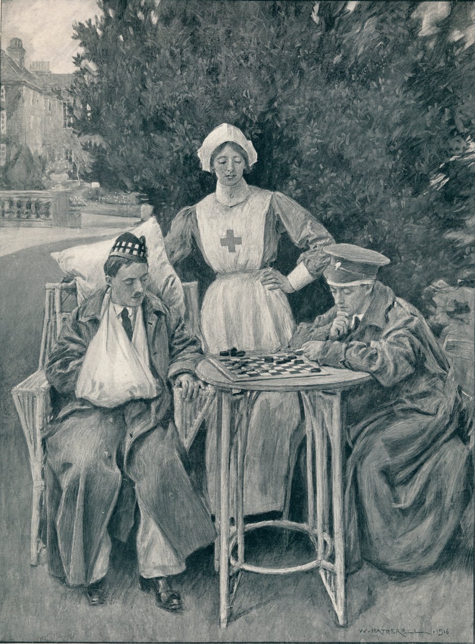 Et studie af strategi - fase VI c1920 af William Hatherell