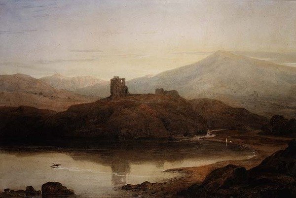 Dolbadarn Slot af William Havell