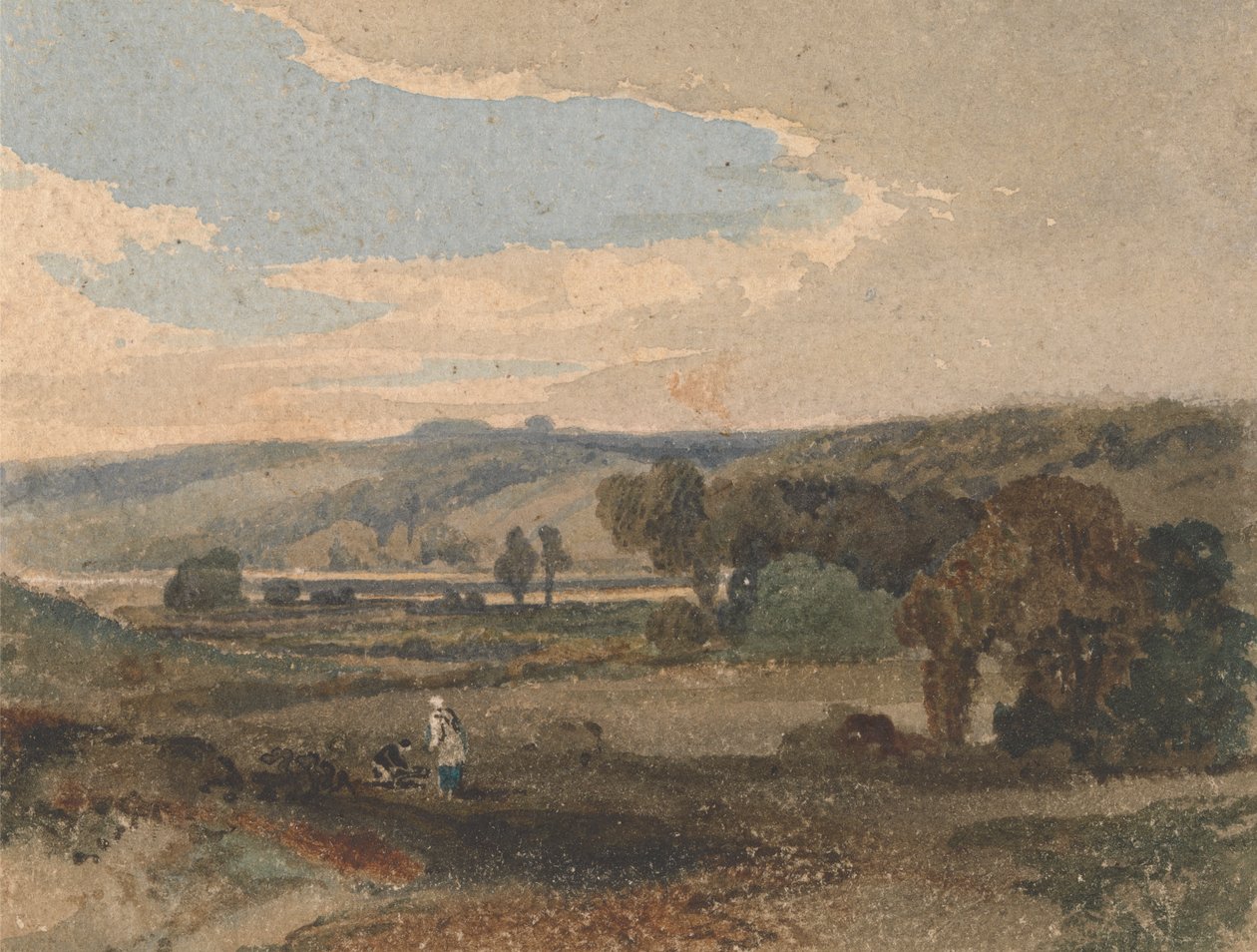 walisisk landskab af William Havell