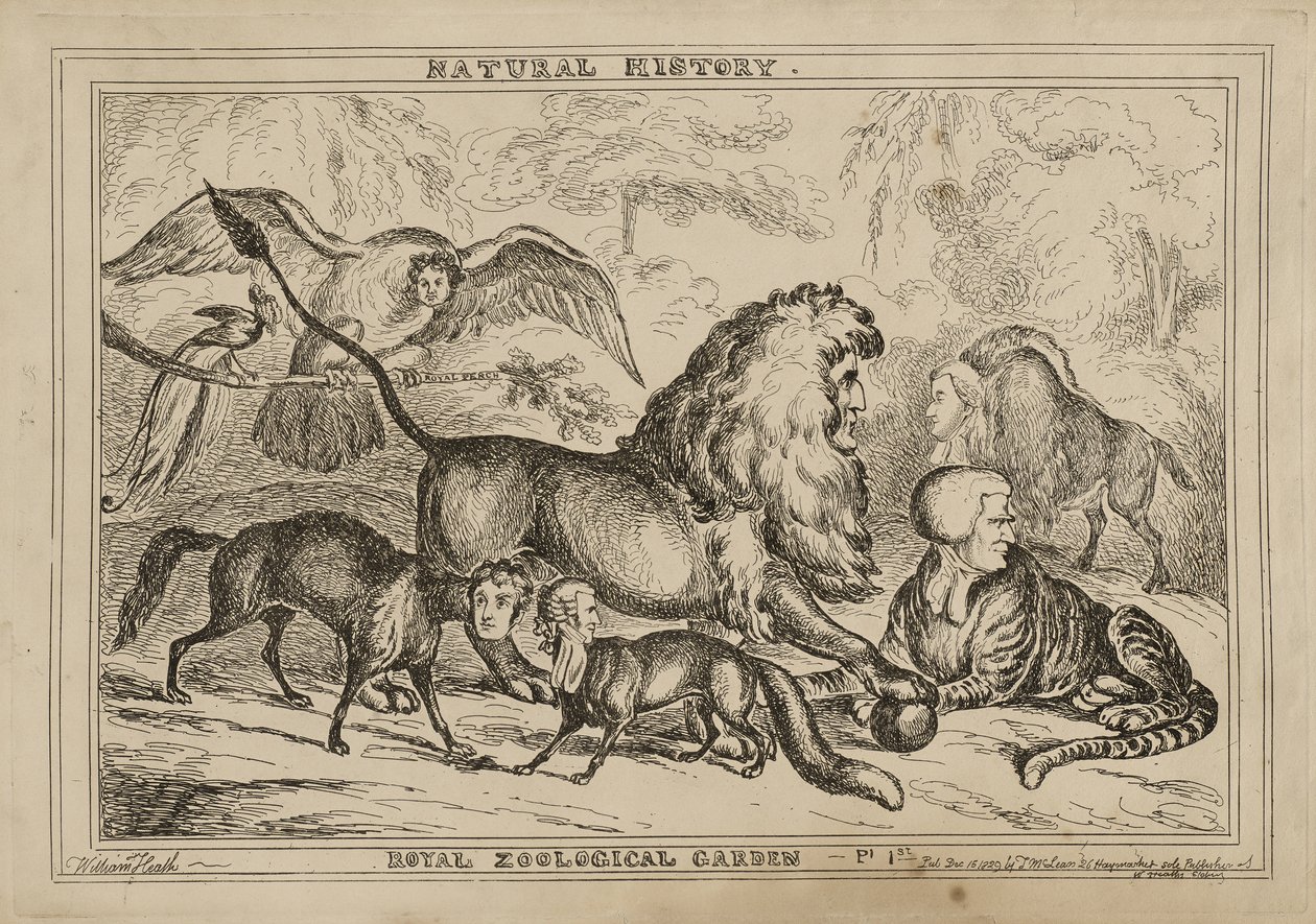 Royal Zoological Garden, udgivet 15. december af William Heath