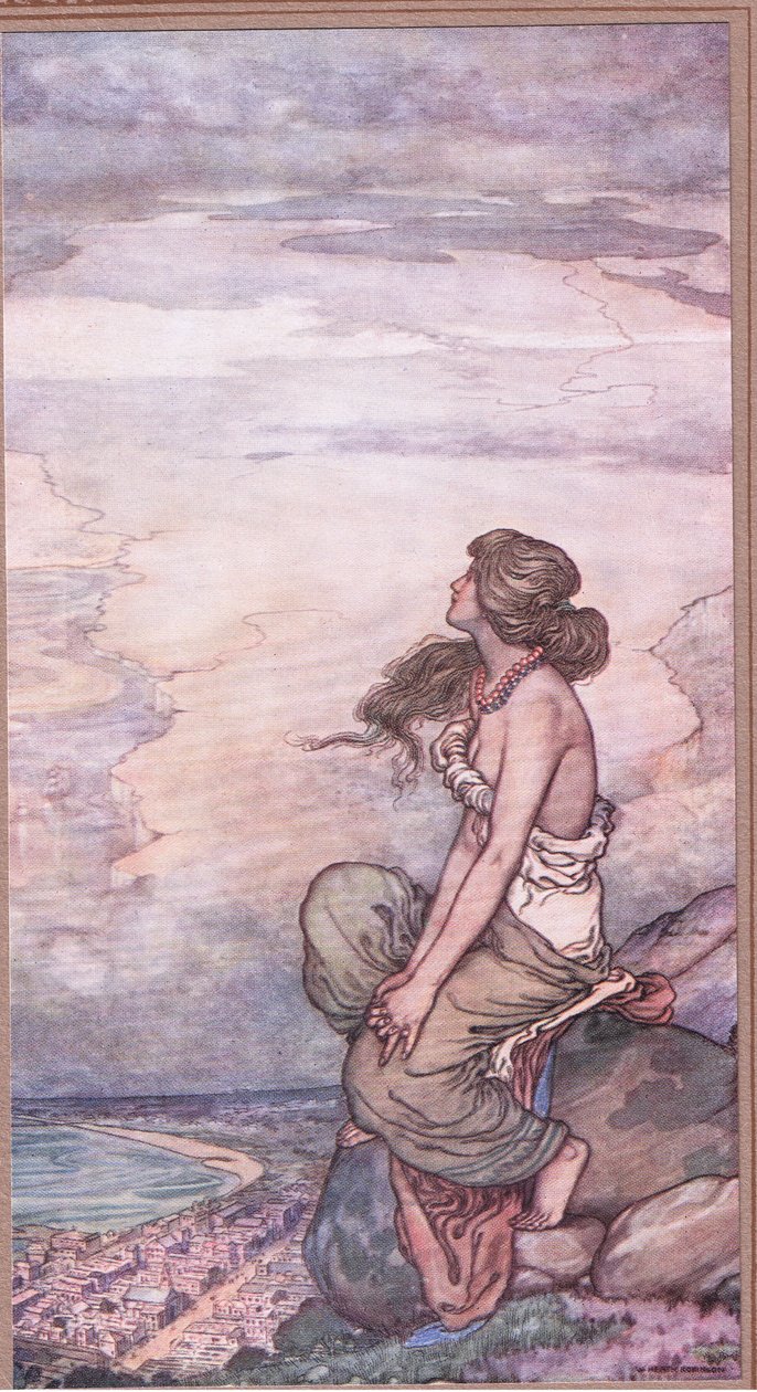 Capetown. Hagl! Snappet og byttet efter fra hånd til hånd af William Heath Robinson