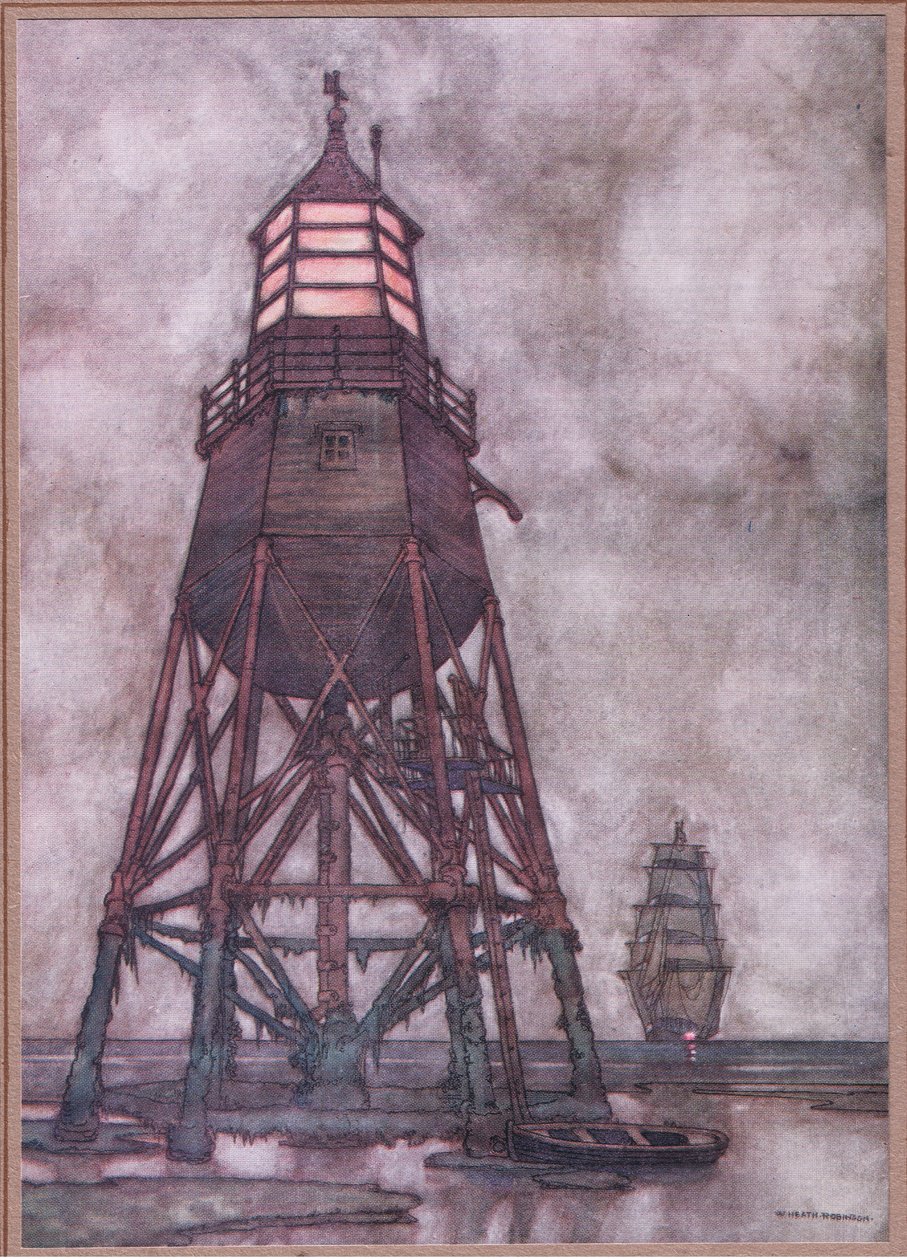 Englands kystkloge lys af William Heath Robinson