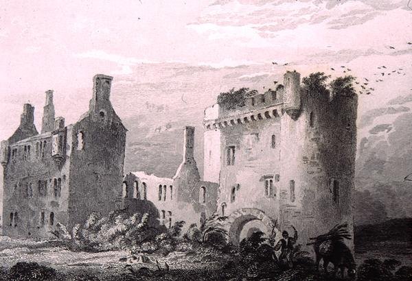 Castle of Loghort, County Cork, Irland, fra 