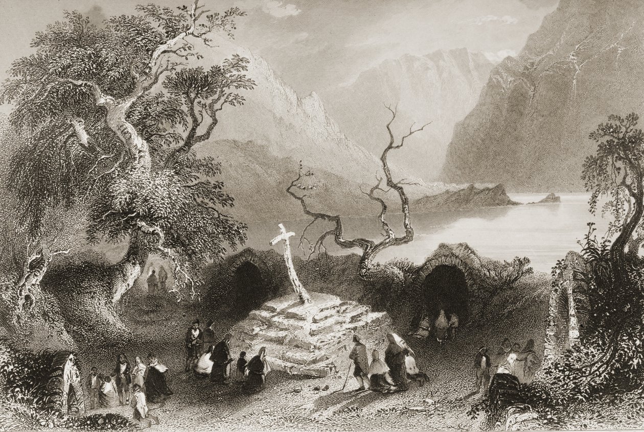Gougane Barra, County Cork, Irland, fra 