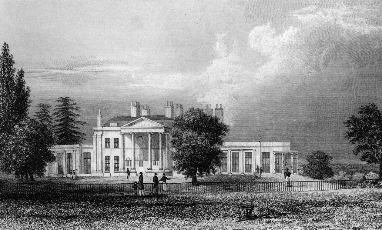 Highlands, Essex, graveret af John Rogers, 1831 af William Henry Bartlett