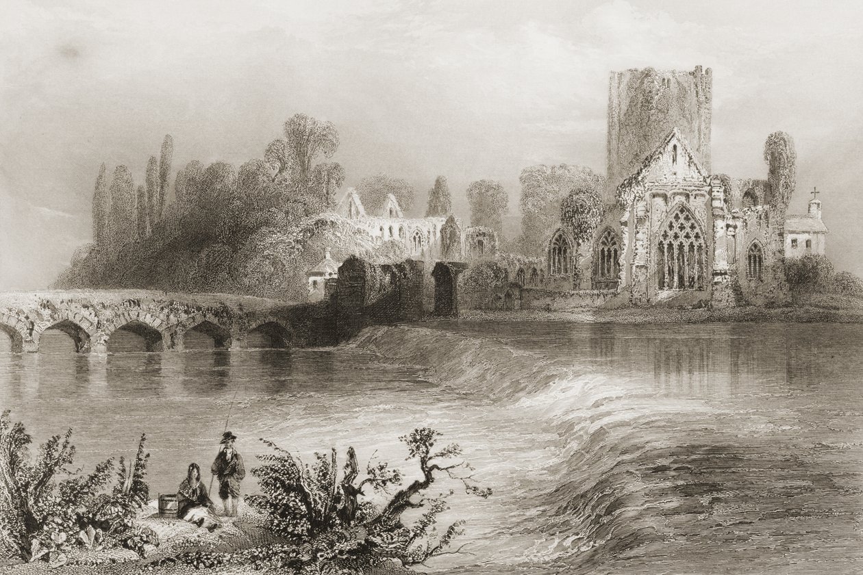 Holycross Abbey, County Tipperary, Irland, fra 