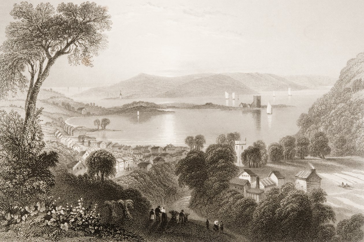 Larne, County Antrim, Nordirland, fra 