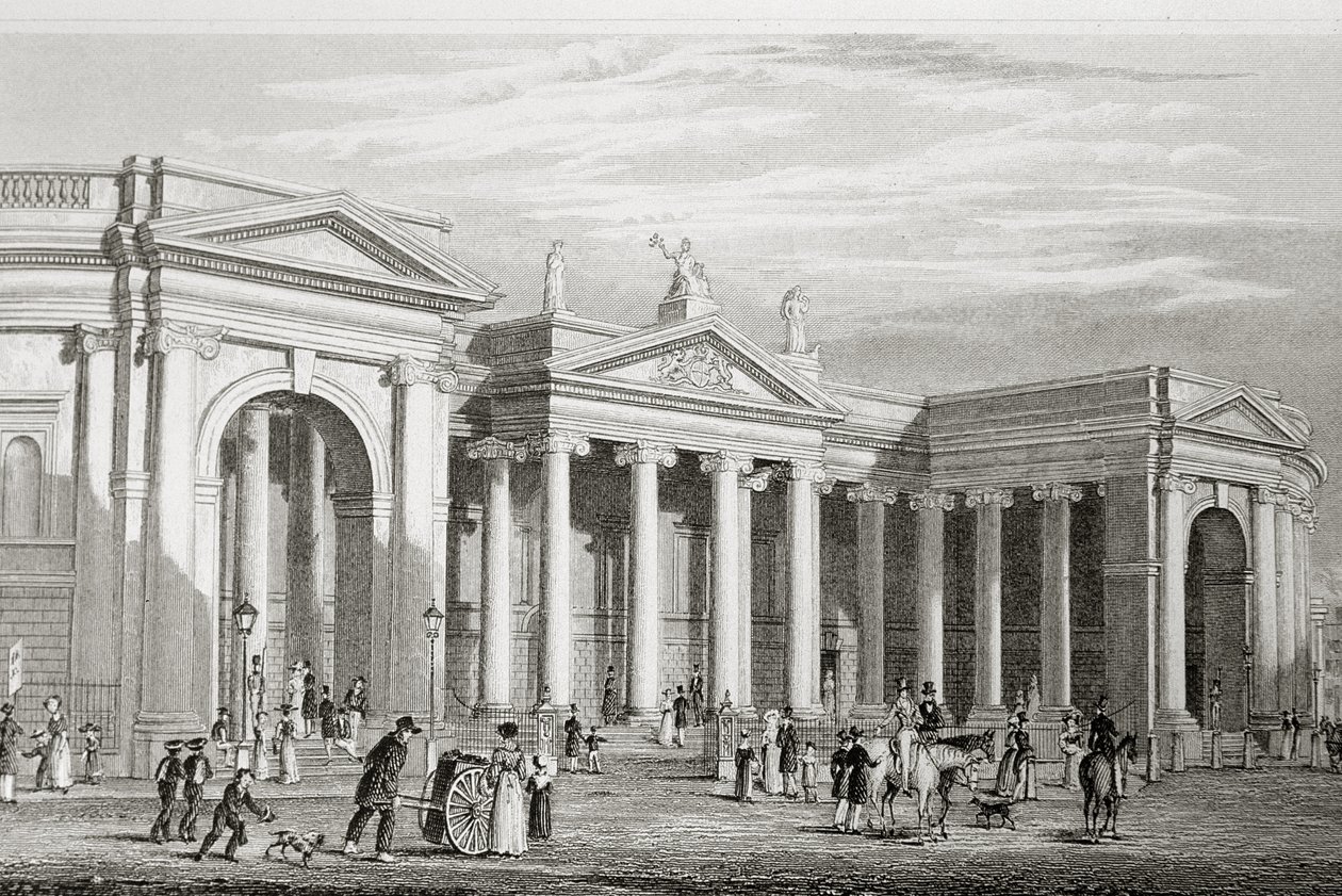 Bank of Ireland, Dublin, bygget i 1729, fra 