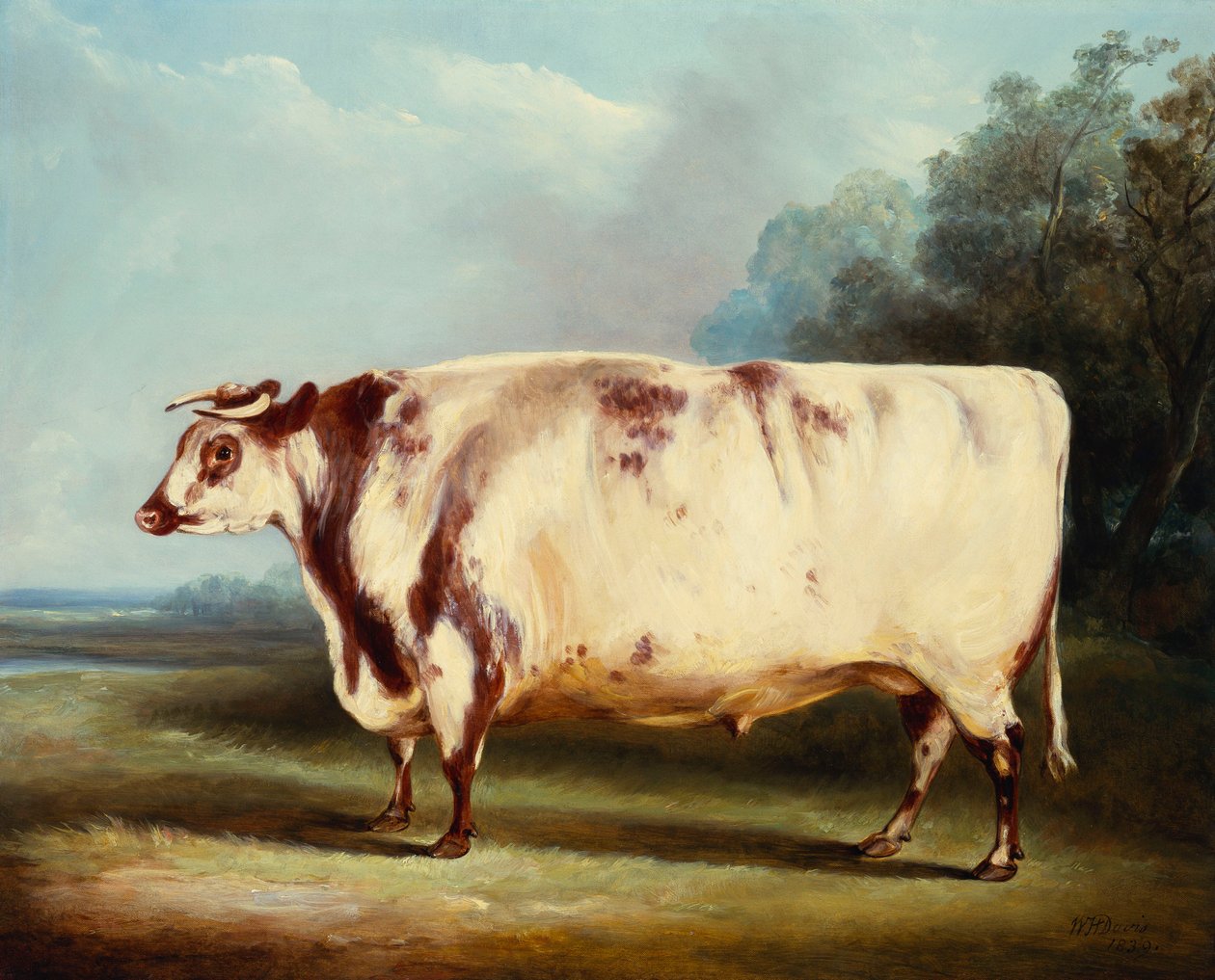 En præmietyr, 1839 af William Henry Davis