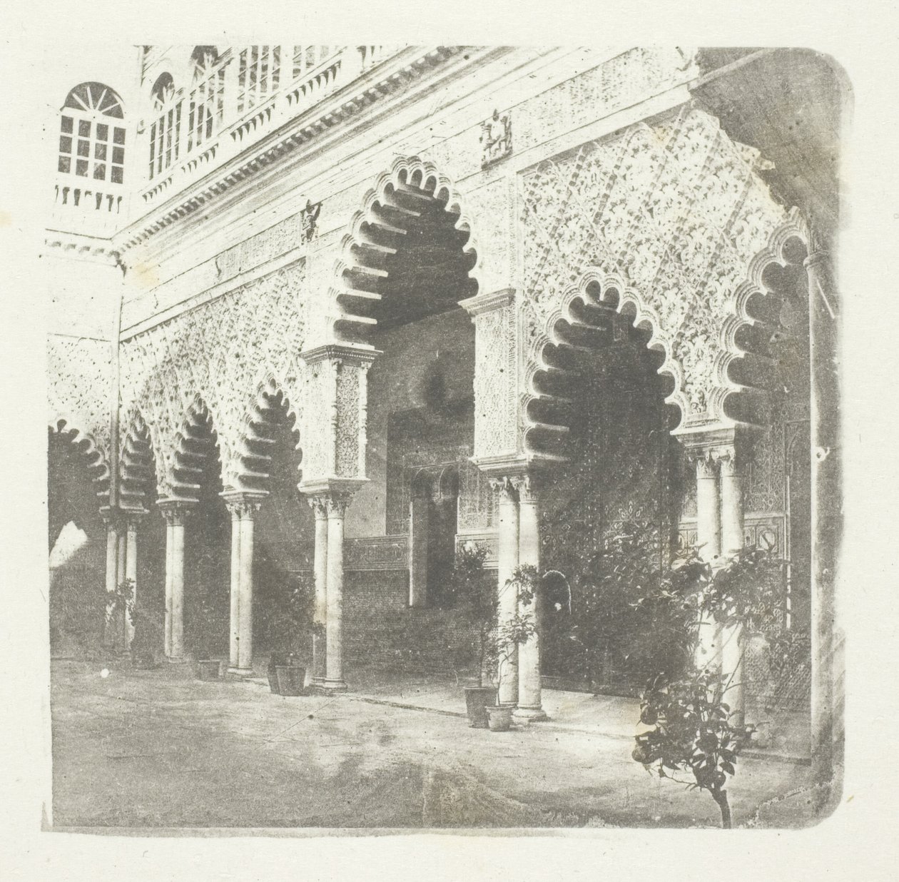 Alcazar de Sevilla af William Henry Fox Talbot