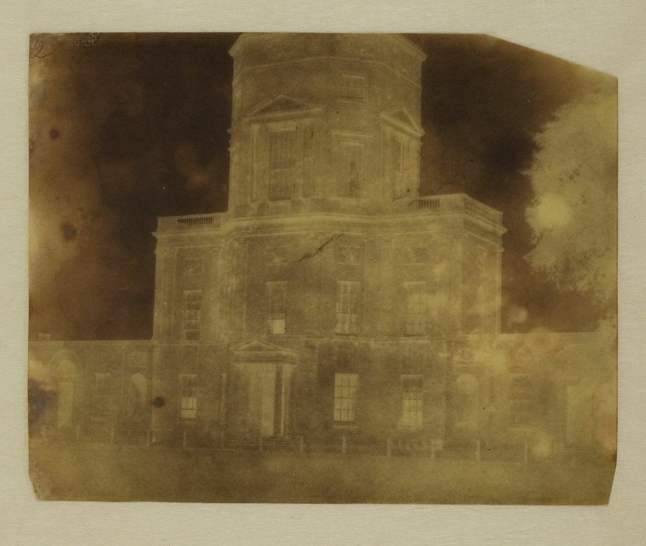 Basen på Radcliffe Library, Oxford af William Henry Fox Talbot