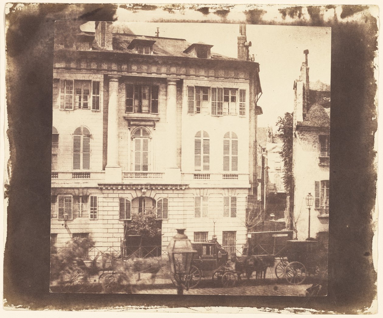 Boulevard des Italiens, Paris af William Henry Fox Talbot