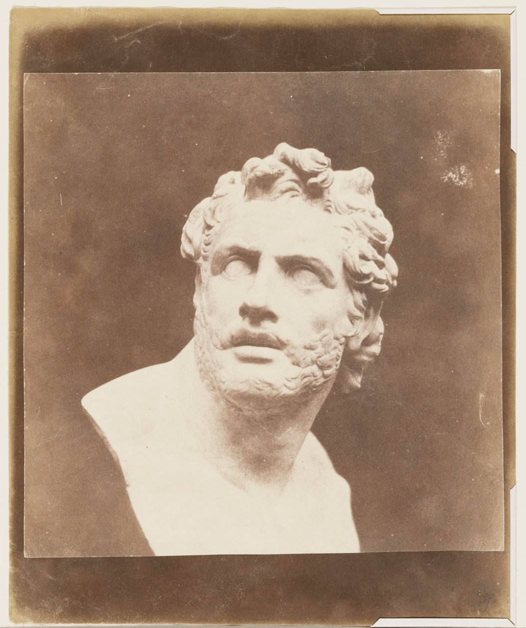Buste af Patroklos af William Henry Fox Talbot