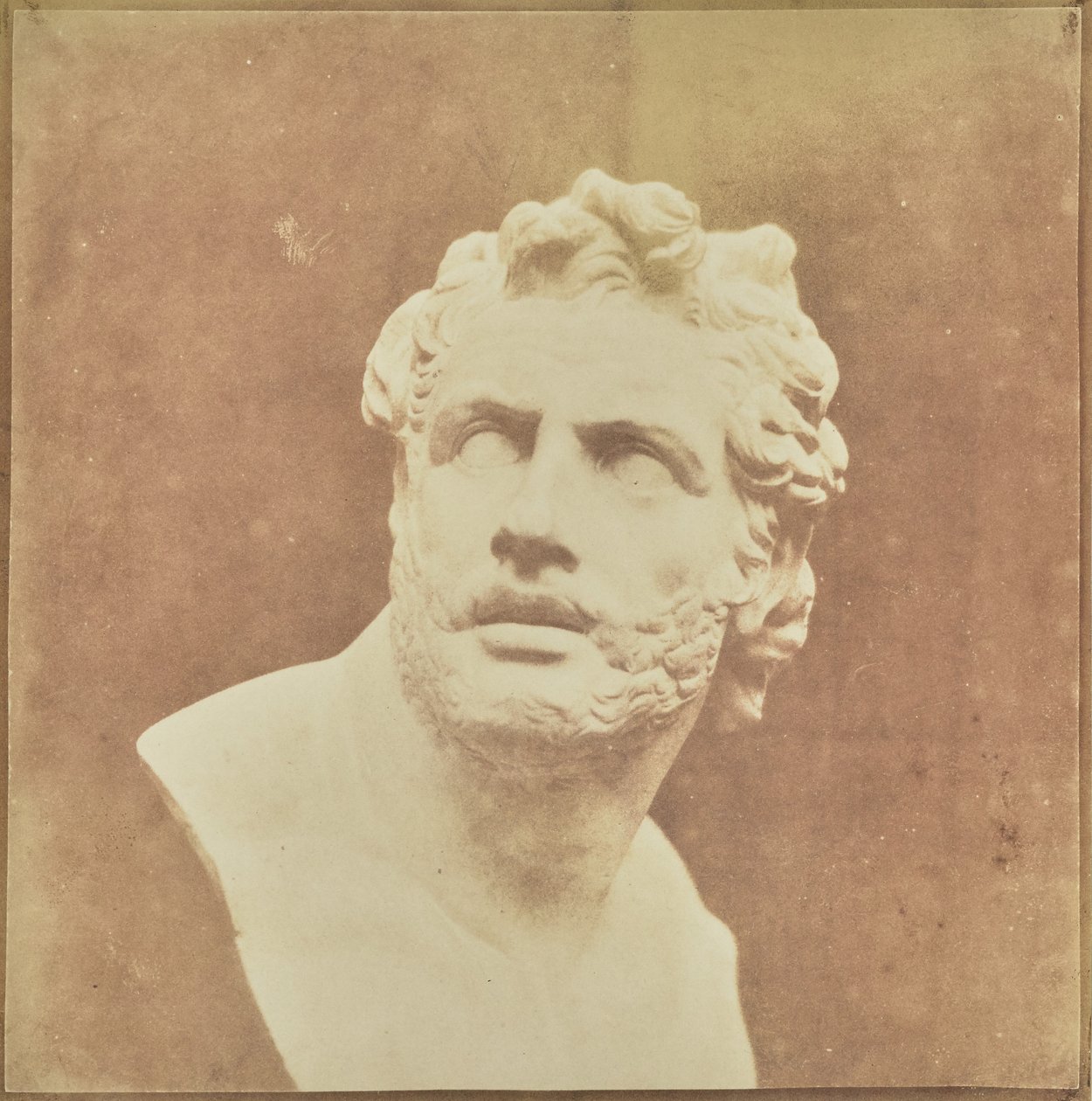 Buste af Patroklos af William Henry Fox Talbot