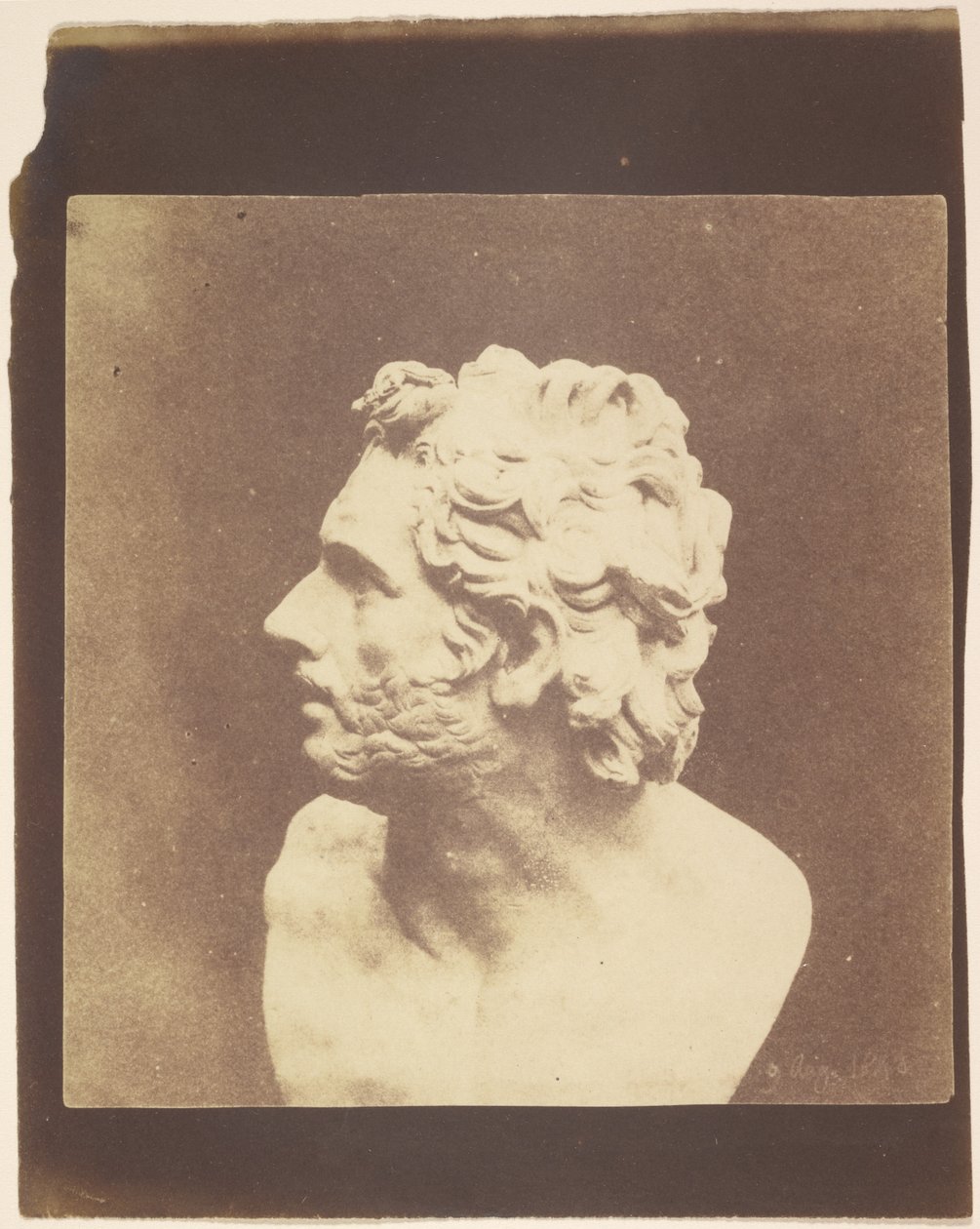 [Buste af Patroklos] af William Henry Fox Talbot