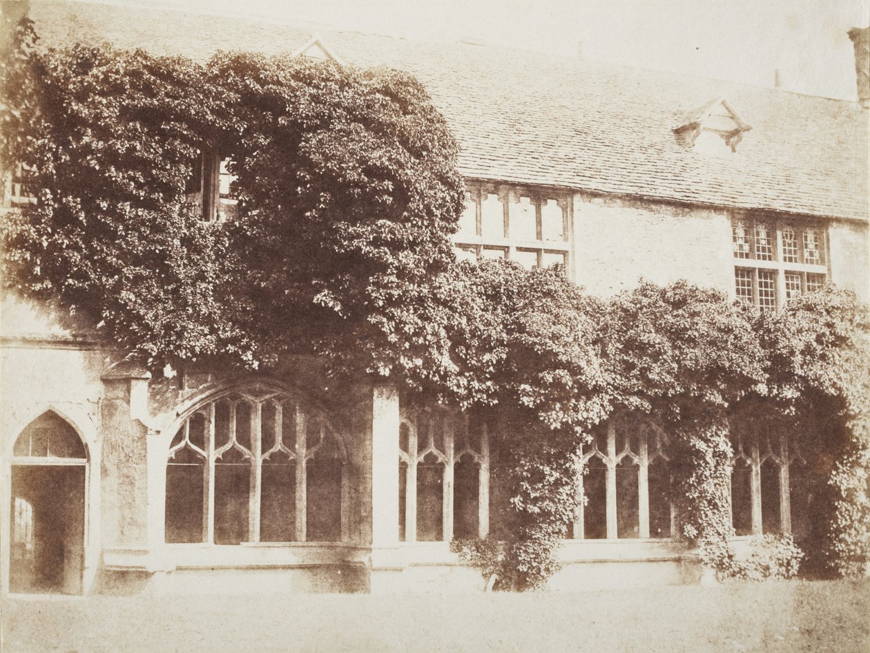 Klostergangene i Lacock Abbey af William Henry Fox Talbot
