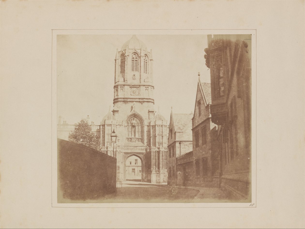 Porten til Christchurch af William Henry Fox Talbot