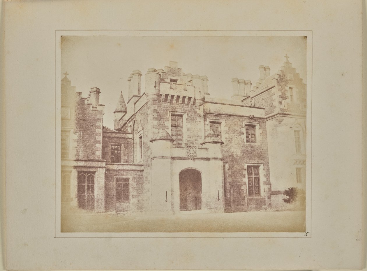 Halldør, Abbotsford af William Henry Fox Talbot