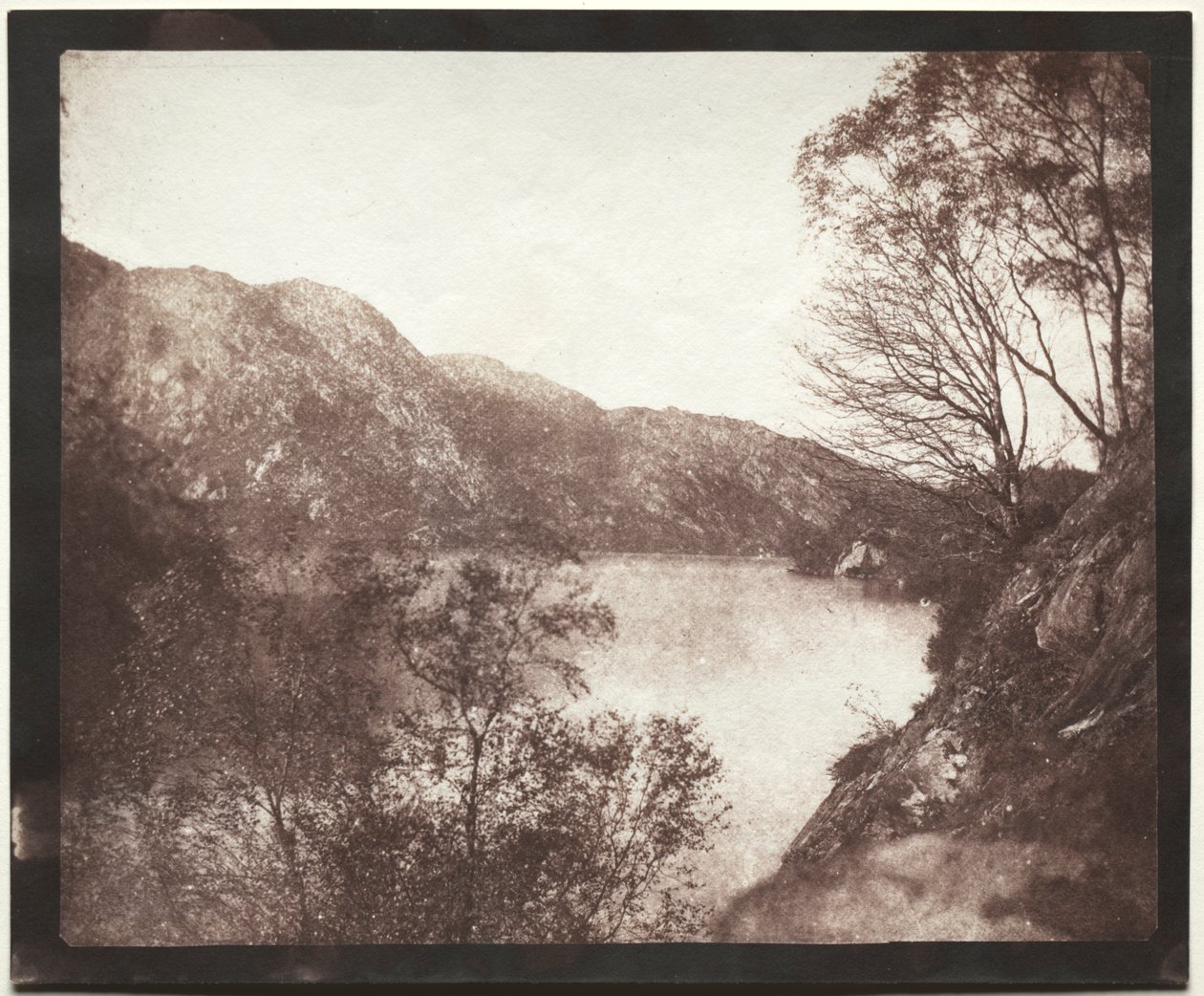 Loch Katrine af William Henry Fox Talbot