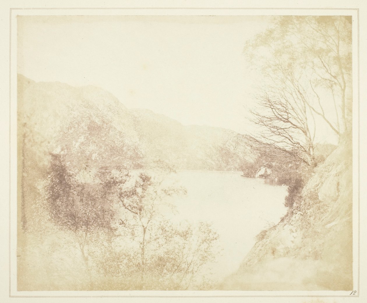 Loch Katrine af William Henry Fox Talbot