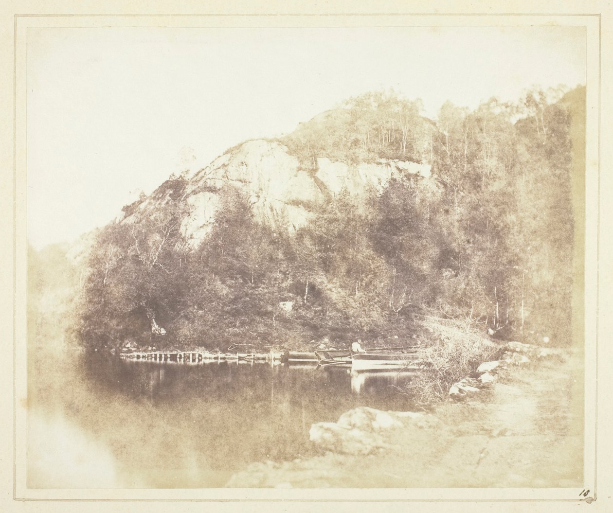 Loch Katrine af William Henry Fox Talbot