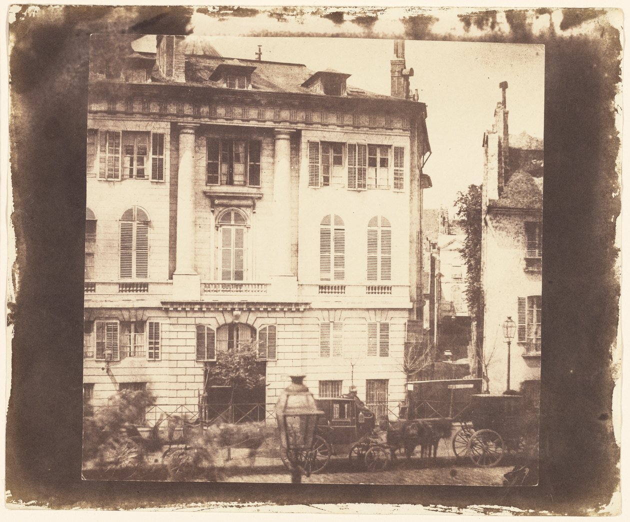 Parisiske rækkehuse i Paris af William Henry Fox Talbot
