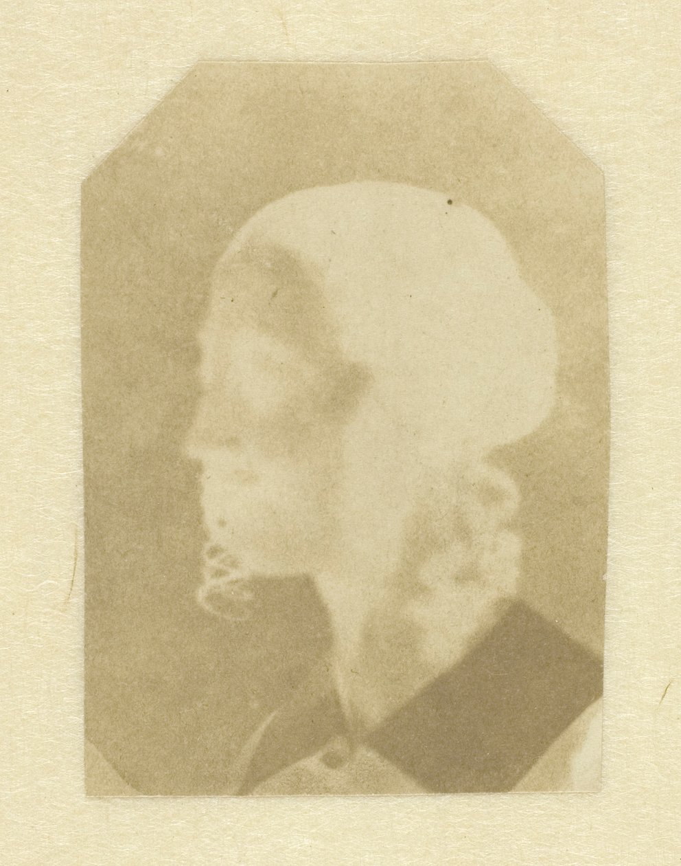 Portræt af Talbots hustru (Constance) eller halvsøster (Caroline eller Horatia) af William Henry Fox Talbot
