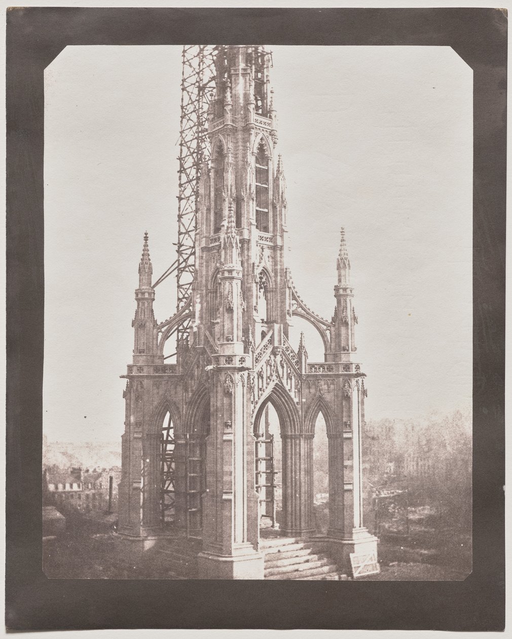 Sir Walter Scotts monument, Edinburgh af William Henry Fox Talbot