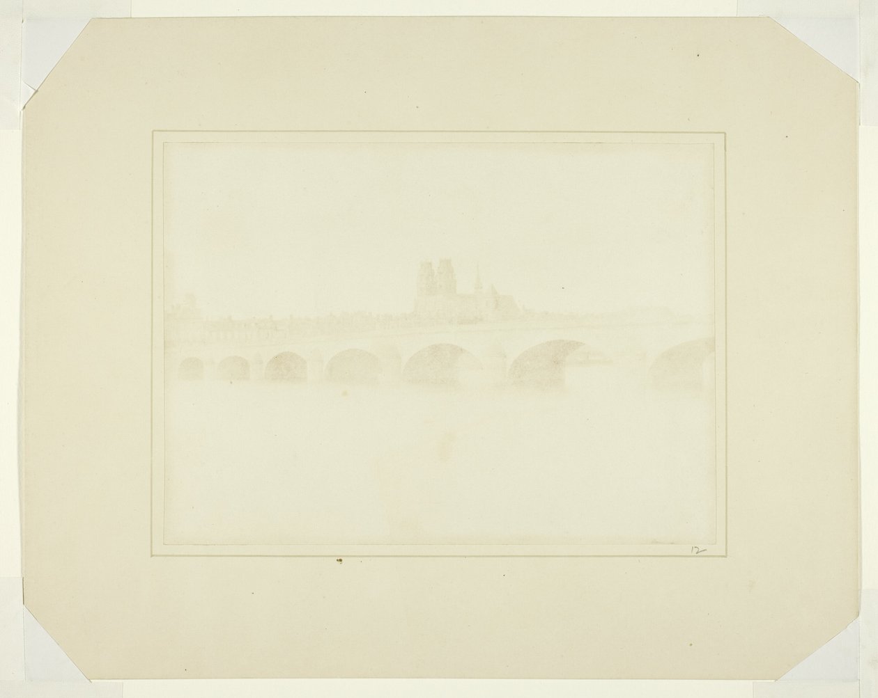 Broen i Orleans af William Henry Fox Talbot