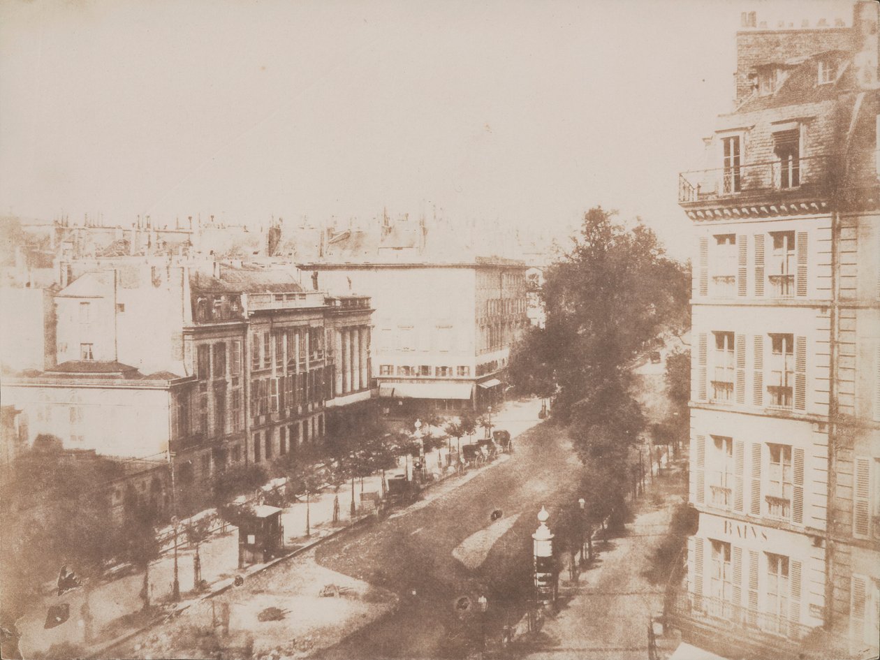 Udsigt over boulevarderne i Paris af William Henry Fox Talbot