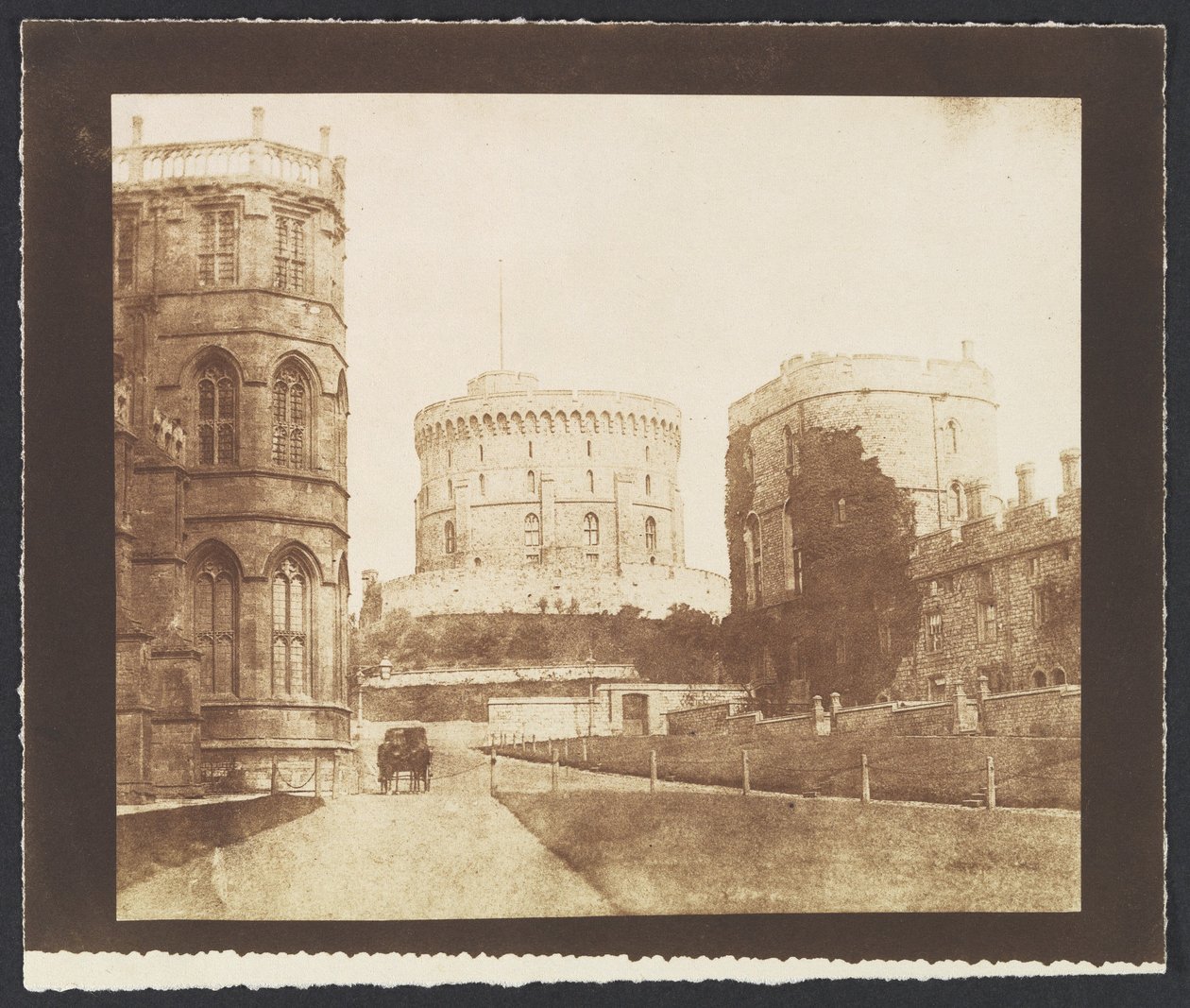 Windsor Castle af William Henry Fox Talbot