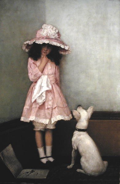 In Disgrace (olie på lærred) af William Henry Gore