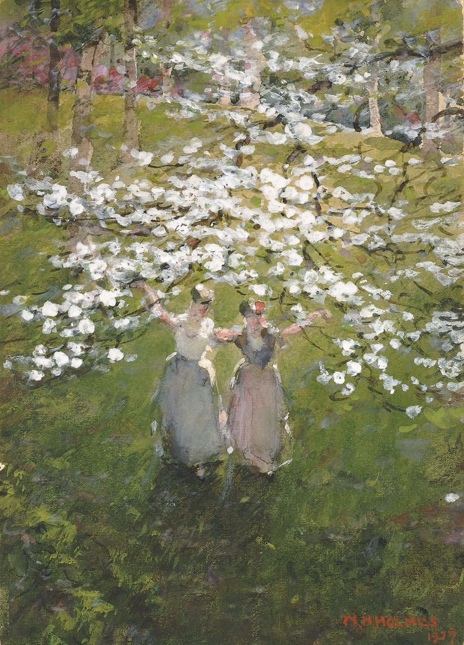 Blossoms, 1927. af William Henry Holmes