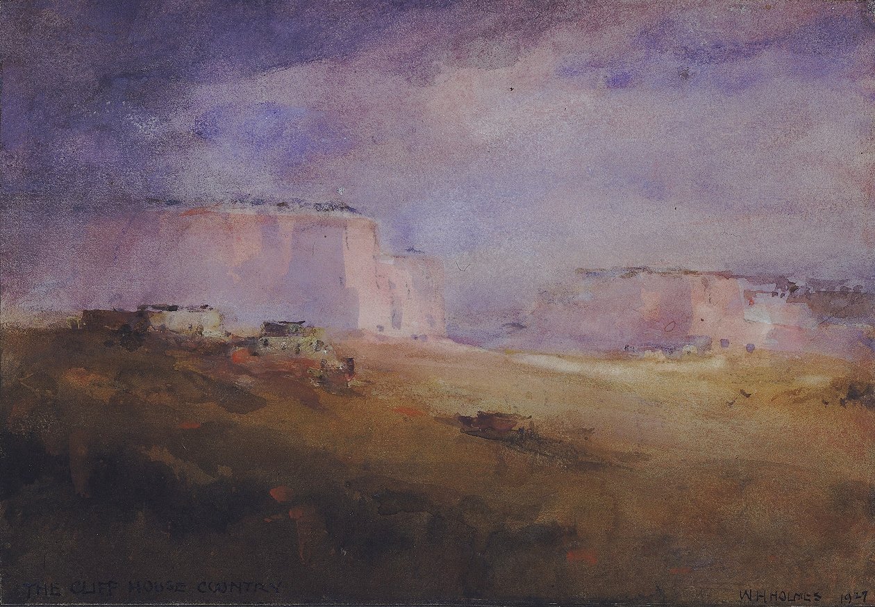 I Cliff House-landet af William Henry Holmes