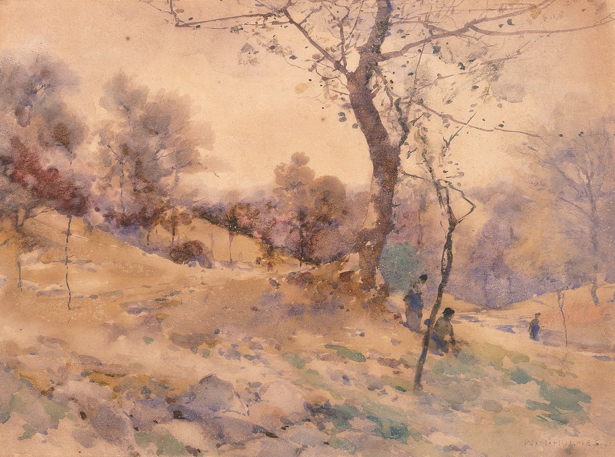 Landskab, n.d. af William Henry Holmes