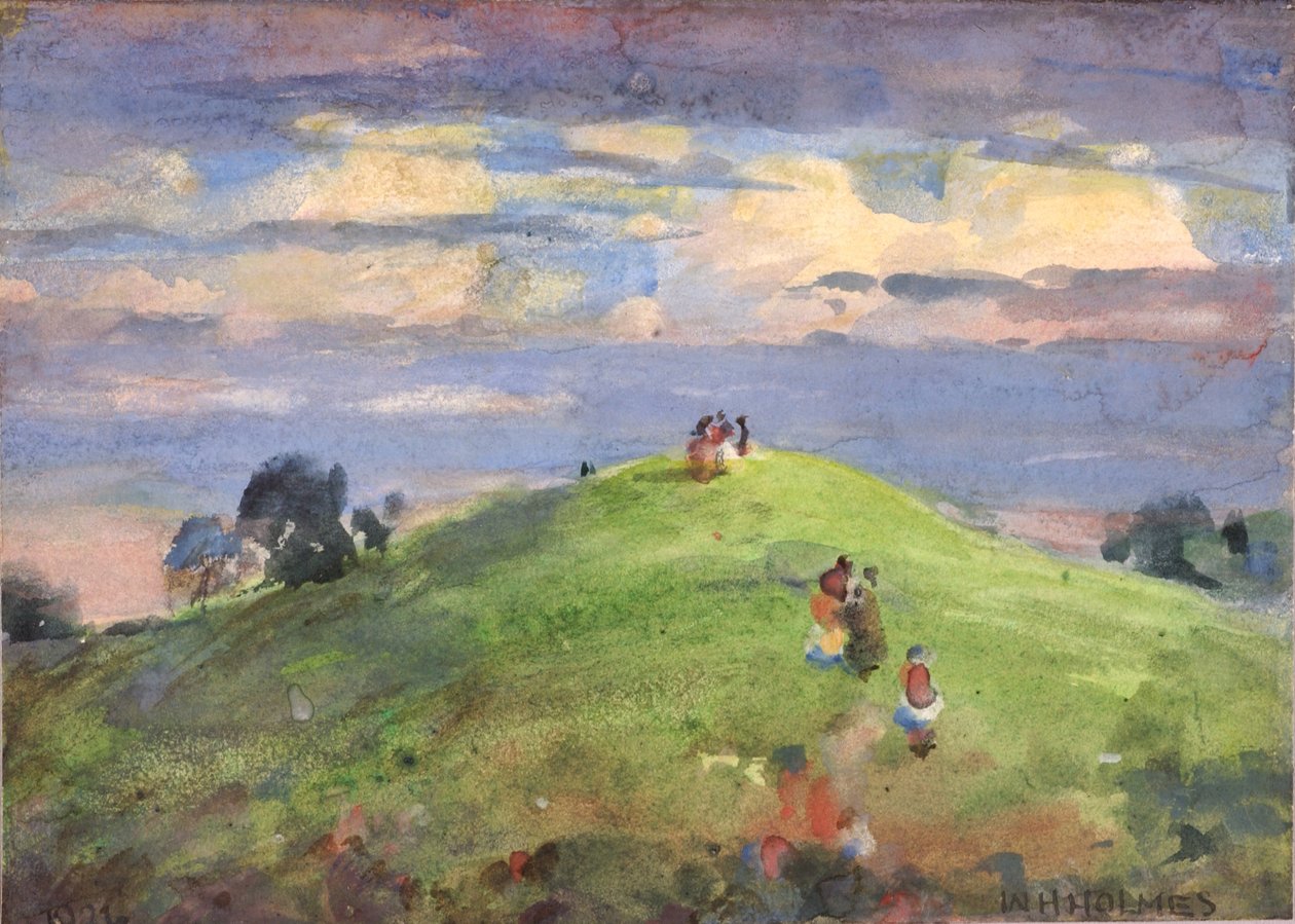 På Sunset Hill, 1926, 1926. af William Henry Holmes